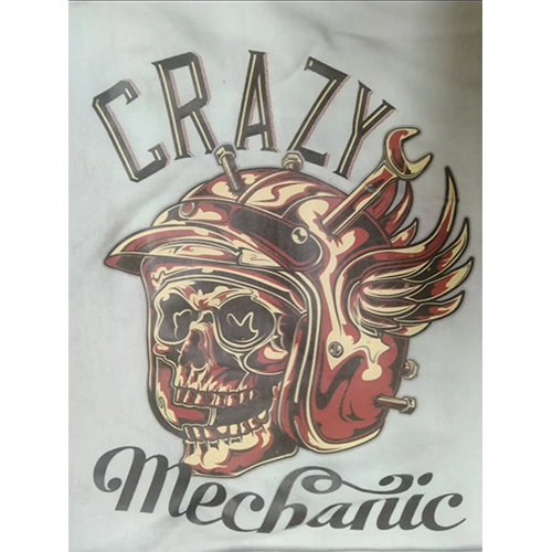 Multicolour T Shirt Sticker - Color: Multicolor