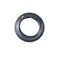 14 Inch Rubber Kids Cycle Tyre - Color: Black