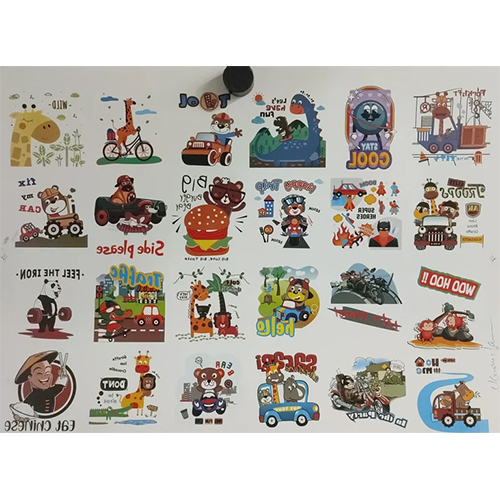 Bag Sticker - Color: Multicolor