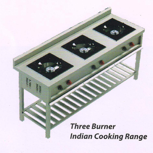 Three Burner Indian Cooking Range