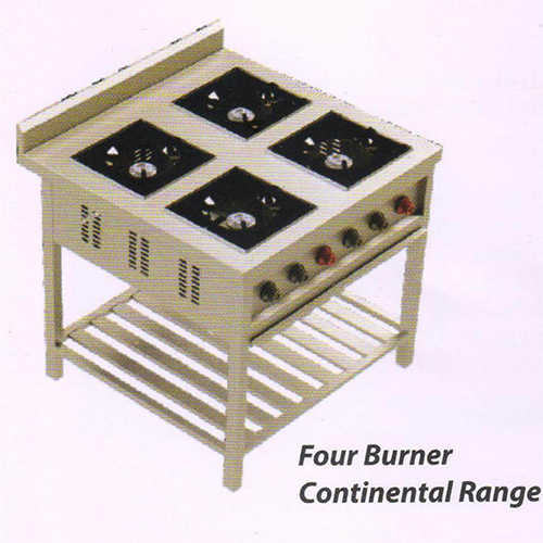 Four Burner Continental Range - Application: Hotel