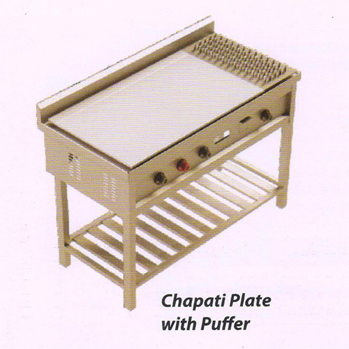 Commercial Chapati Plate With Puffer - Application: Hotel