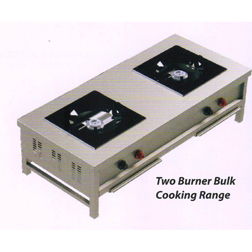 Two Burner Bulk Cooking Range - Application: Hotel