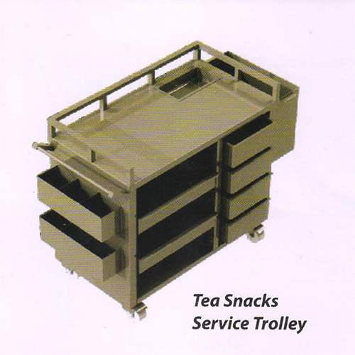 Tea Snacks Service Trolley - Application: Hotel