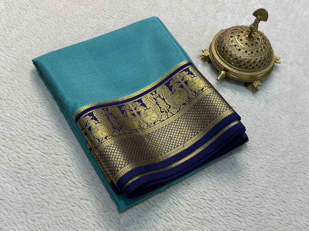 Heavy Silk Saree - Bust Size: 44 Inch (In)