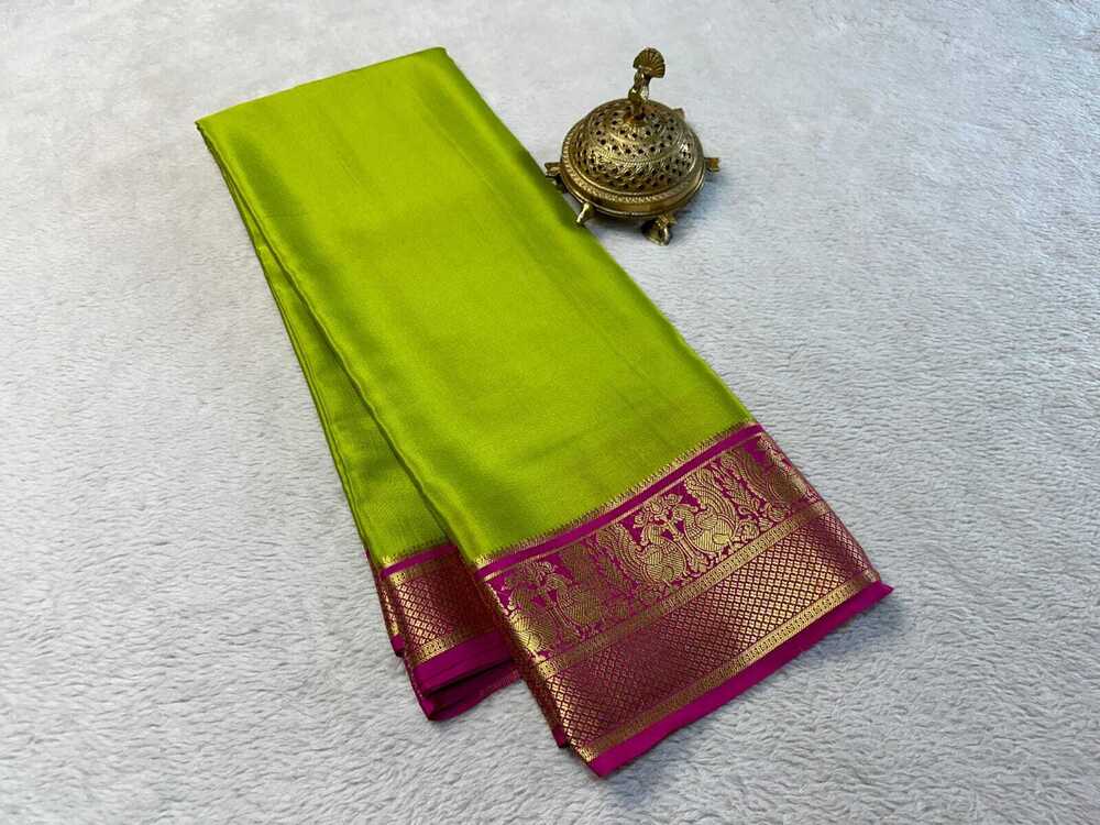 Heavy Silk Saree - Bust Size: 44 Inch (In)