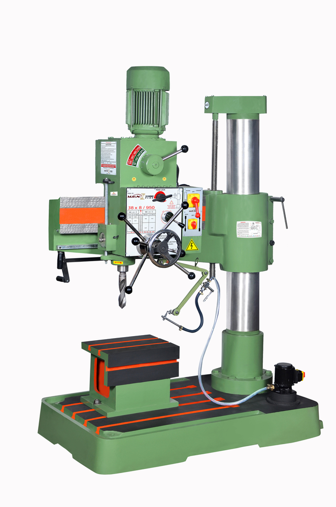 All geared auto feed radial drilling machine