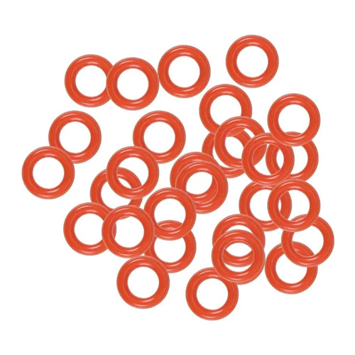 5Mm Silicone O Ring - Color: Red