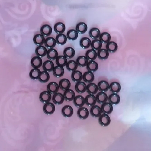 2Mm Rubber O Ring - Color: Black