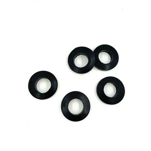 10 Mm Rubber End Ring - Color: Black