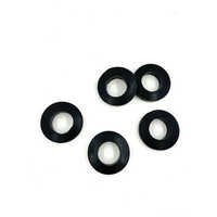 10 Mm Rubber End Ring - Color: Black