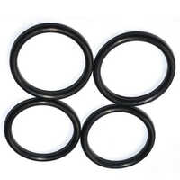 20mm Nitrile Rubber Washer - Color: Black