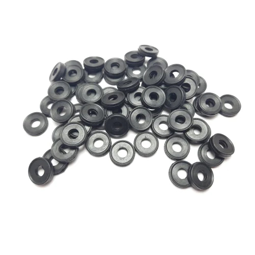 10Mm Silicone Rubber Washer - Color: Black