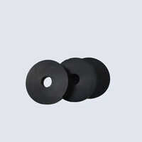 5mm Silicon Rubber Washer - Color: Black