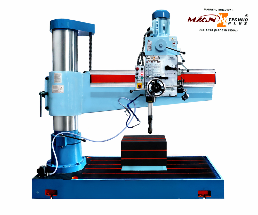 75mm All geared Double column radial drilling machine