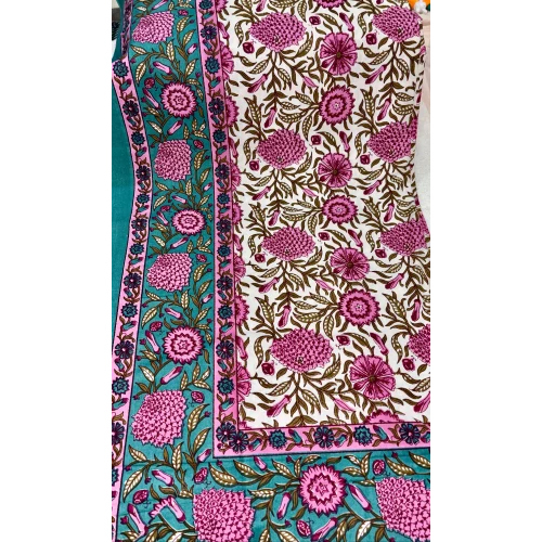 100GSM Cotton Printed Bed Sheet