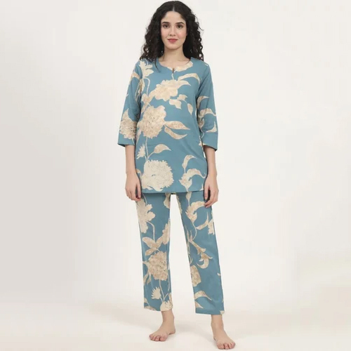 Ladies Malmal Night Suits