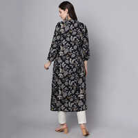 Ladies Rayon Designer Kurtis