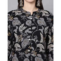 Ladies Rayon Designer Kurtis