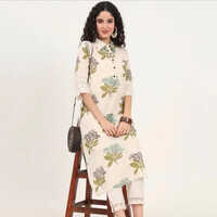 Ladies Designer Cotton Kurti