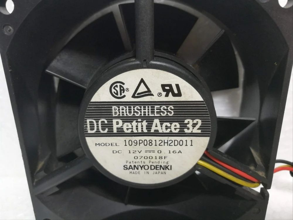 Sanyo 109P0812H2D011 Power Cooling Fan