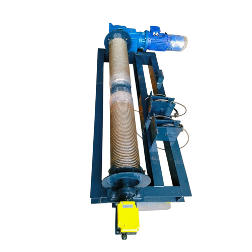 Industrial Electric Winch - Color: Grey & Blue