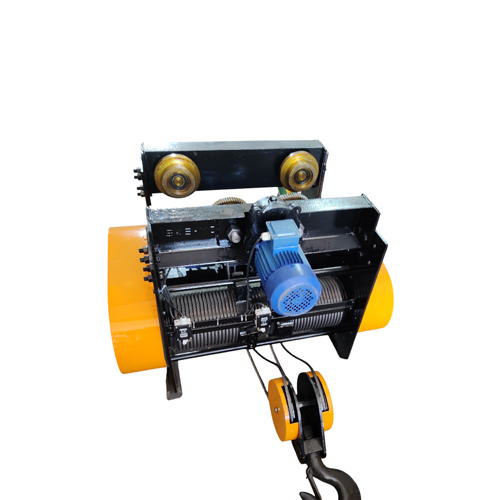 Industrial Wire Rope Hoist - Color: Blue
