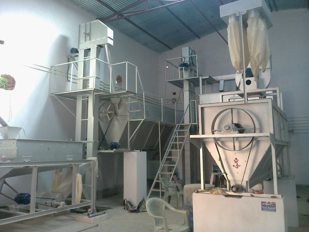 Semi Automatic Flour Mill Plant