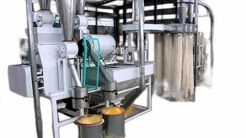 Semi Automatic Flour Mill Plant