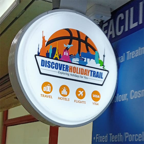 Logo And Lolypop - Application: Outdoor Advertisment