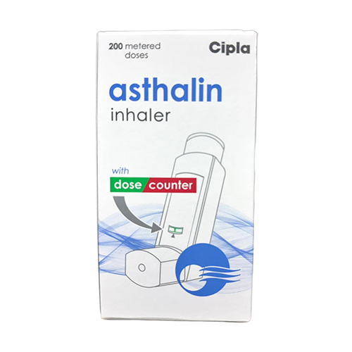 Asthalin Inhaler With Dose Counter - Packaging Type: Paper Box