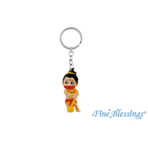 Hanuman Mace PVC Keychain