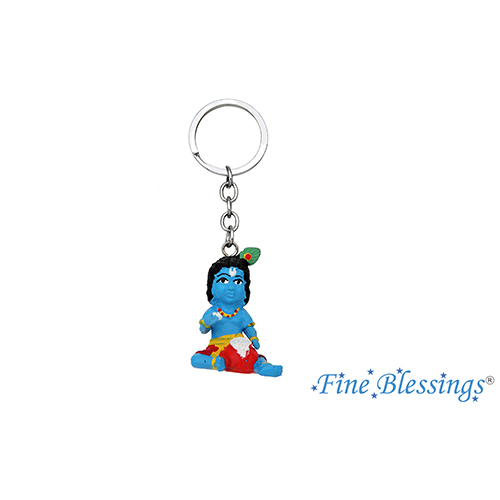 Makhan Krishna PVC Keychain