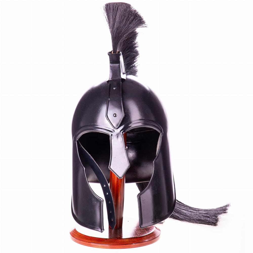 Medieval Troy Achilles Armour Helmet Knight Crusader Spartan Helmet