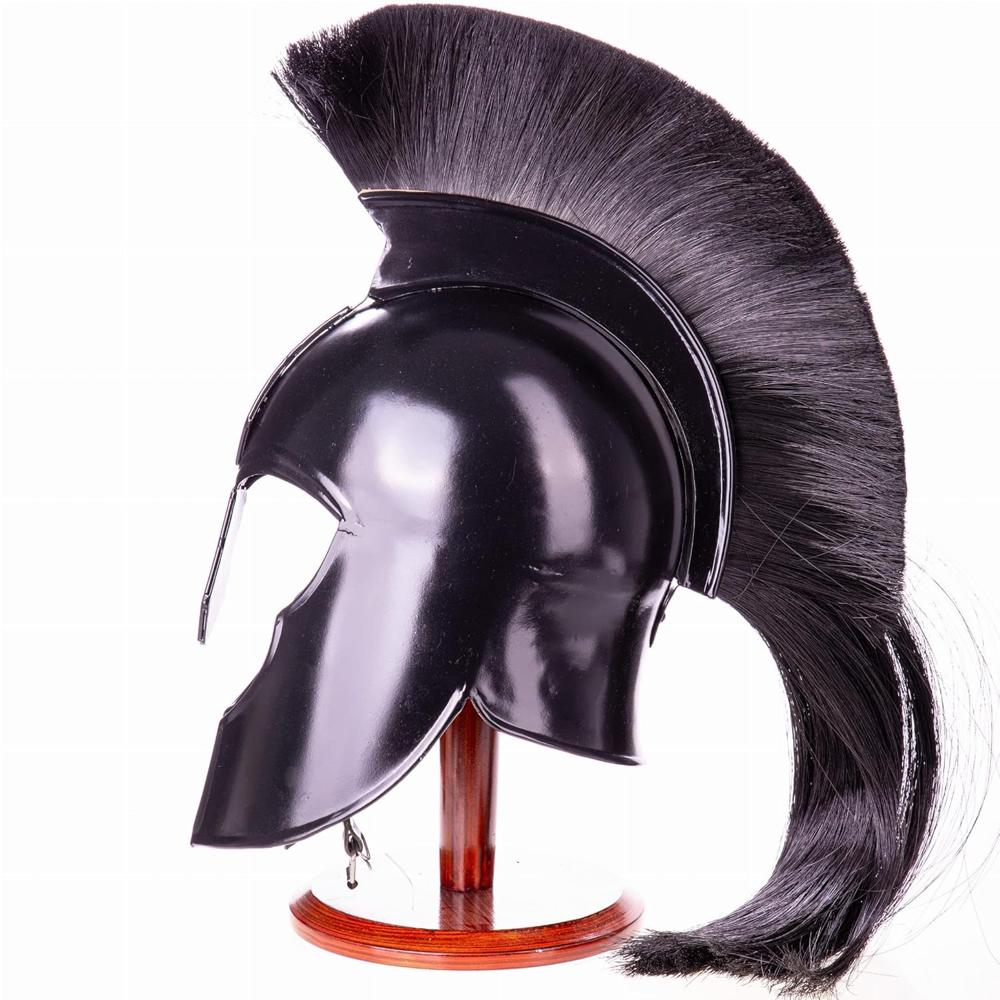 Medieval Troy Achilles Armour Helmet Knight Crusader Spartan Helmet
