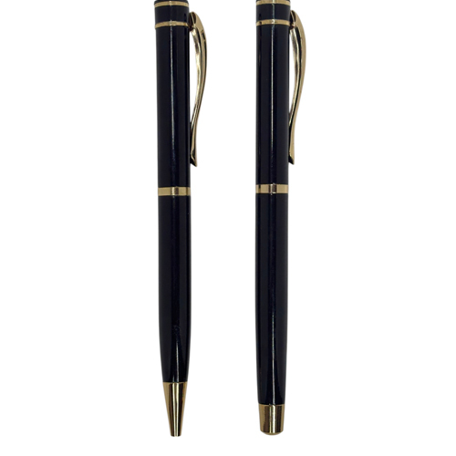 Manza Twist Ball Pen - Color: Black