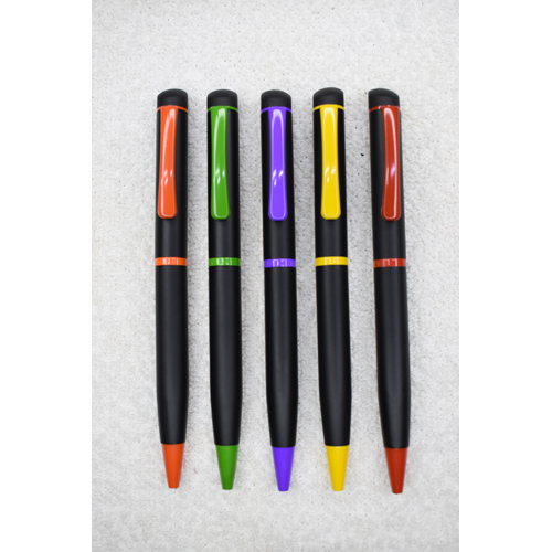 Snap Twist Ball Pen - Color: White
