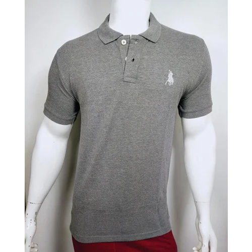 Men Polo Neck T Shirt - Color: Different Available