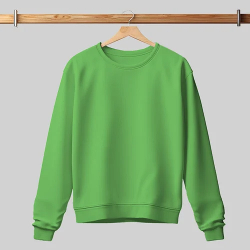 Green Cotton T Shirt