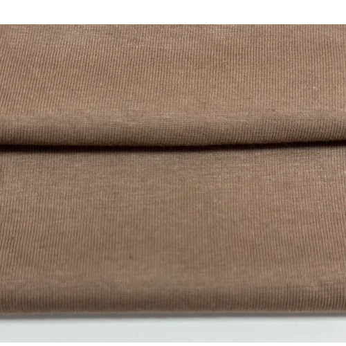 200 Gsm Brown Cotton Single Jersey Fabric - Color: Different Available