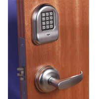 Electronic Locking System - Color: Silver