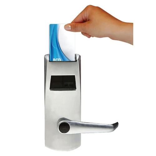 Card Door Lock - Color: Silver