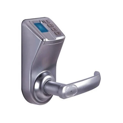 Fingerprint Electronic Lock - Color: Silver