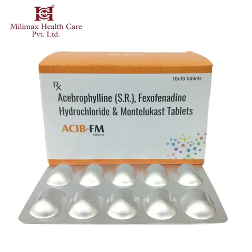 Acebrophylline Montelukast Fexofenadine Hydrochloride Tablets