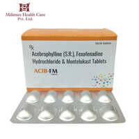 Acebrophylline Montelukast Fexofenadine Hydrochloride Tablets