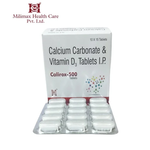 Calcium Carbonate 1250mg And Vitamin D3 250 IU Tablets IP
