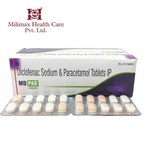 Diclofenac Sodium Paracetamol Tablets IP