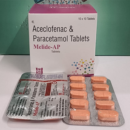 Aceclofenac And Paracetamol Tablets
