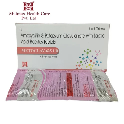 Amoxicillin Potassium Clavulanate with Lactic Acid Bacillus Tablets