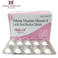 Cefixime Trihydrate Ofloxacin Lactic Acid Bacillus Tablets - Storage Instructions: Cool & Dry Place